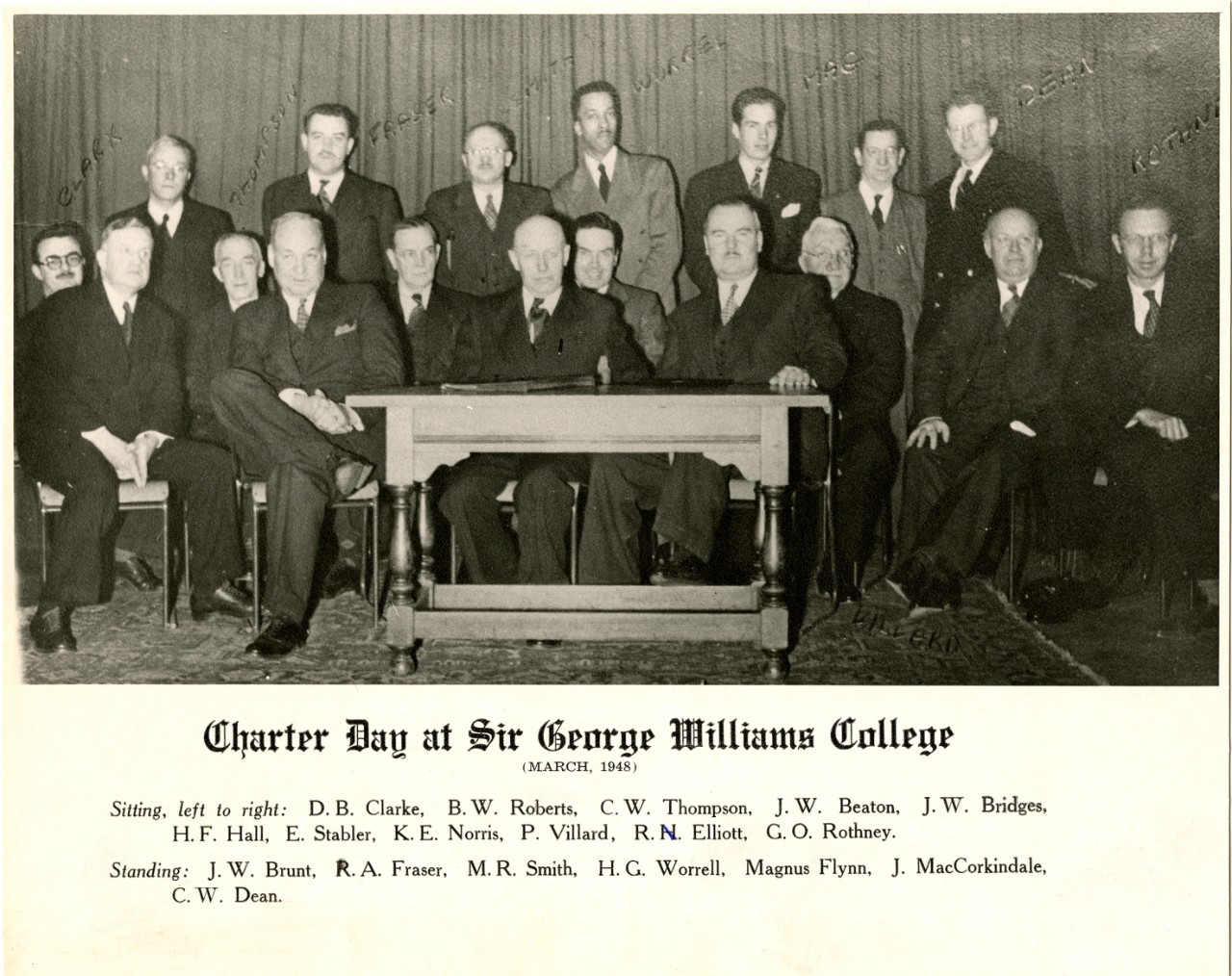 Charter Day at SGW Charter Day at SGW